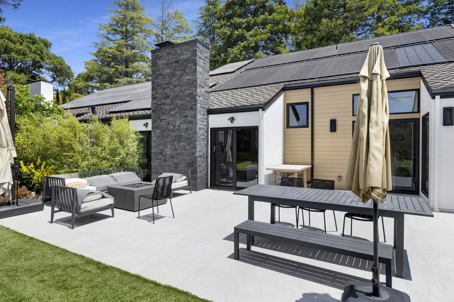 Exterior remodel of a Hillsborough home by Nejasmich Developments